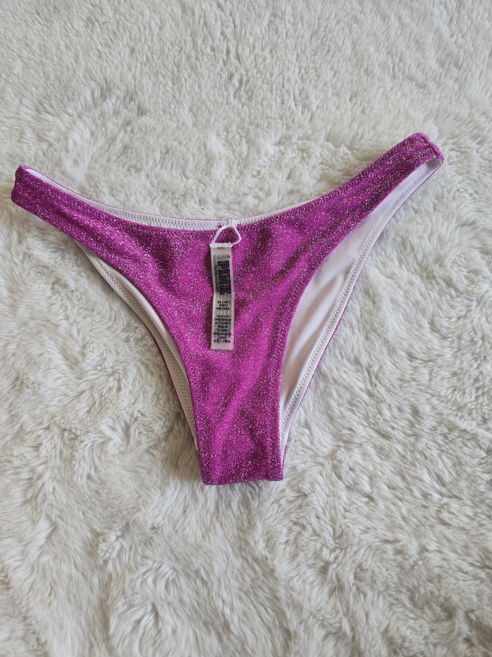 Pink Glitter Bikini Bottom - PINK Victoria's Secret